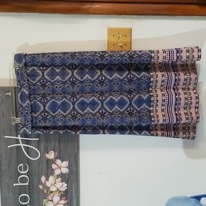 Pink Rose Maxi Skirt